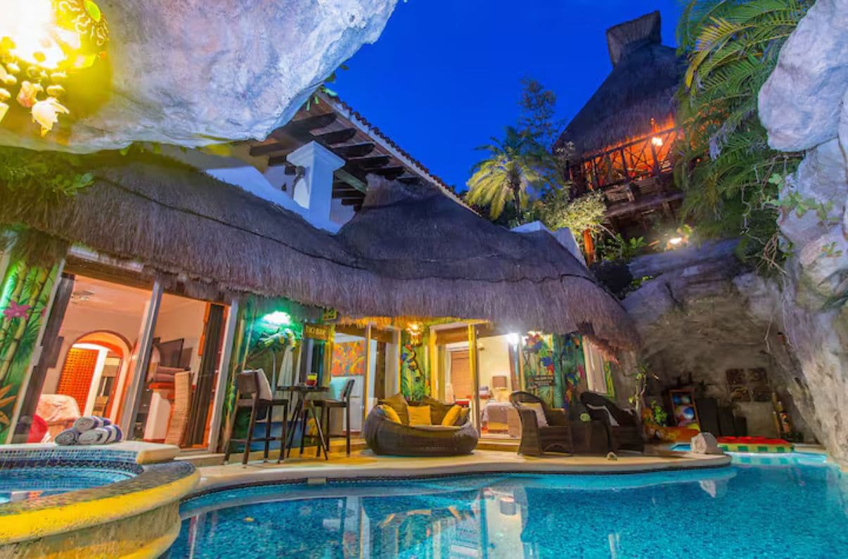 Casa Marina Grotto luxury vacation rental in Playacar, Playa del Carmen